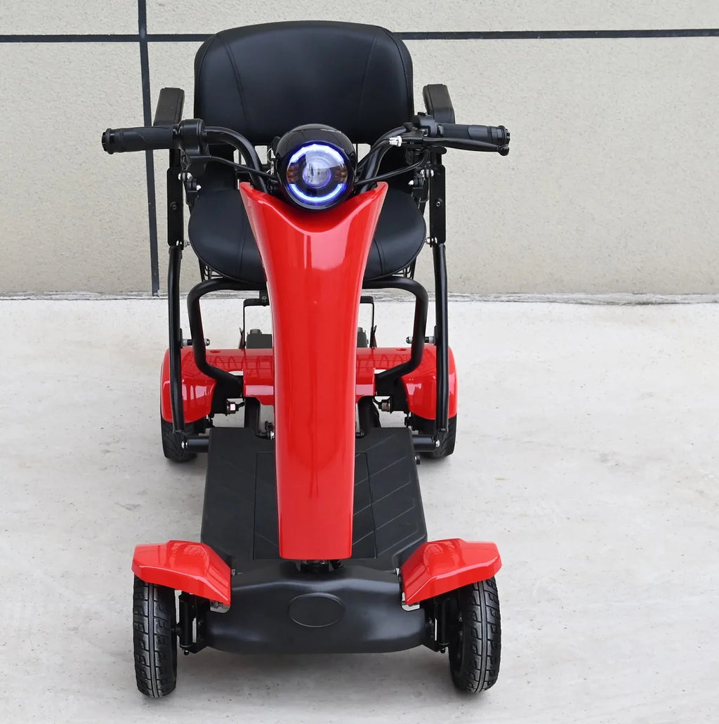 Foldable 4-Wheel Mobility Scooter – 250W Dual Motor, 20–50 km Range