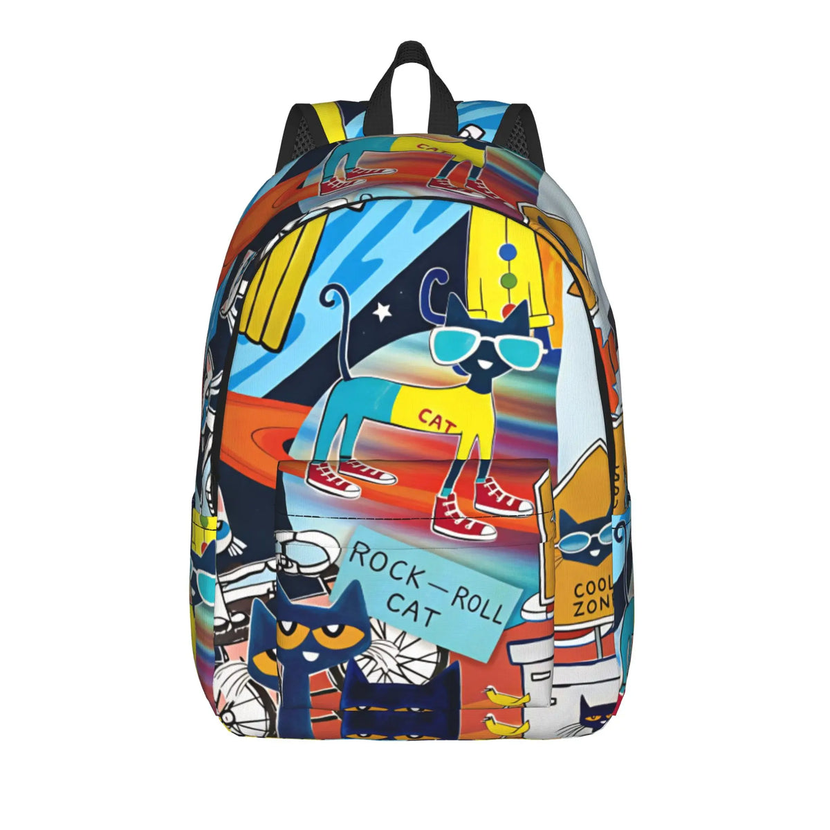 Pete the Cat Backpack – Printed School Rucksack
