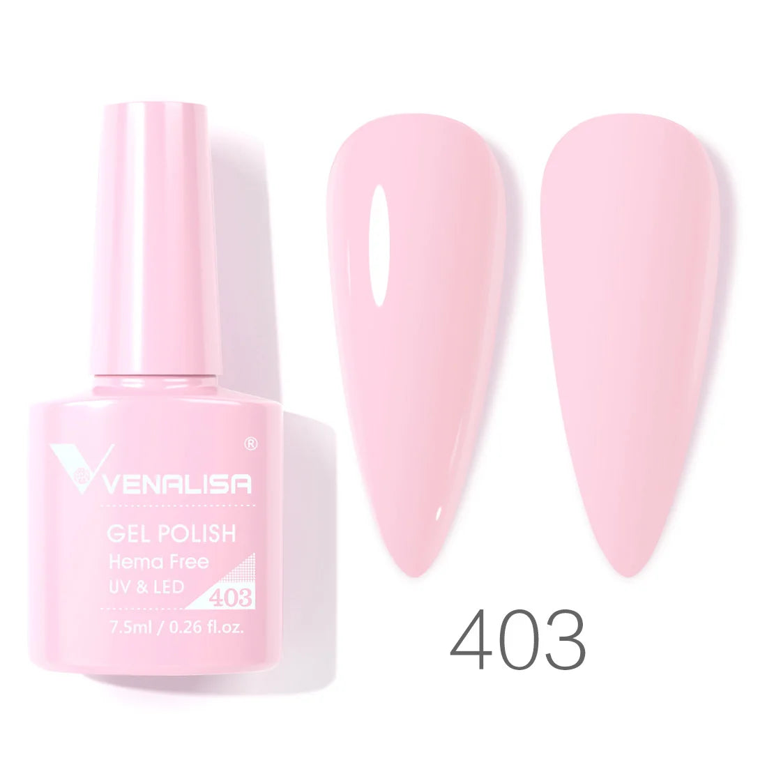 Venalisa VIP4 Gel Nail Polish 7.5ml — Soak Off UV/LED Long-Lasting Color