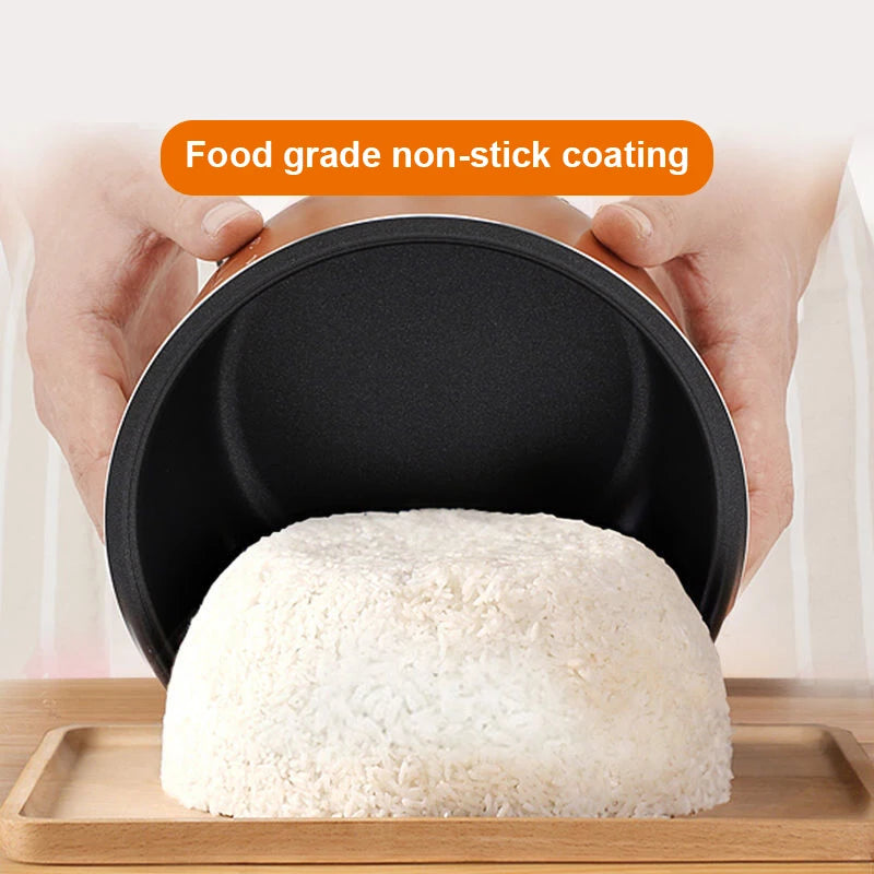 12V/24V Mini Car Rice Cooker 2L — Portable Truck Lunch Box Meal Heater & Food Steamer