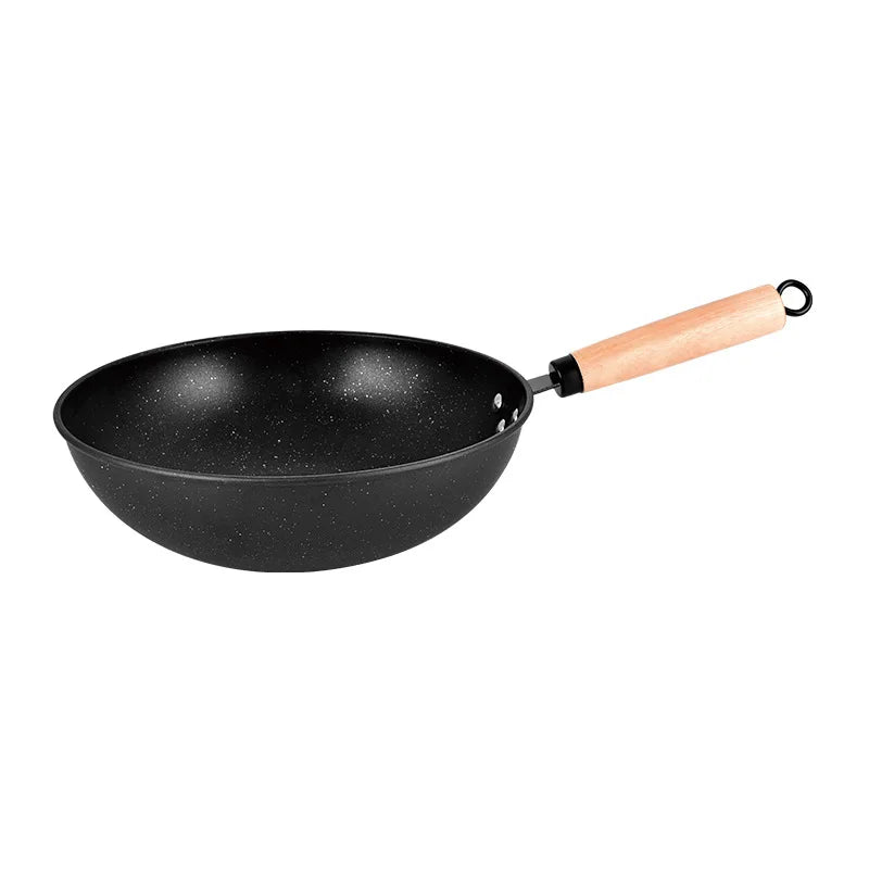 3-Piece Nonstick Cookware Set – Wok, Soup Pot & Frying Pan