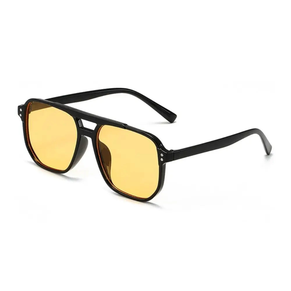Punk Square Frame Retro Sunglasses | Anti-UV Beach Eye Protection Shades for Men & Women