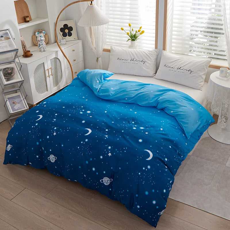 Pastoral Floral Printed Duvet Cover – 100% Polyester, 500TC, 13 Patterns, 8 Sizes, Hotel & Home