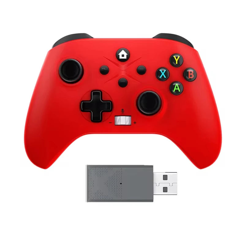 Wireless Xbox Gamepad – 2.4G, Dual Vibration, 6-Axis Gyroscope for Xbox One/S/X, Win 7/8/10