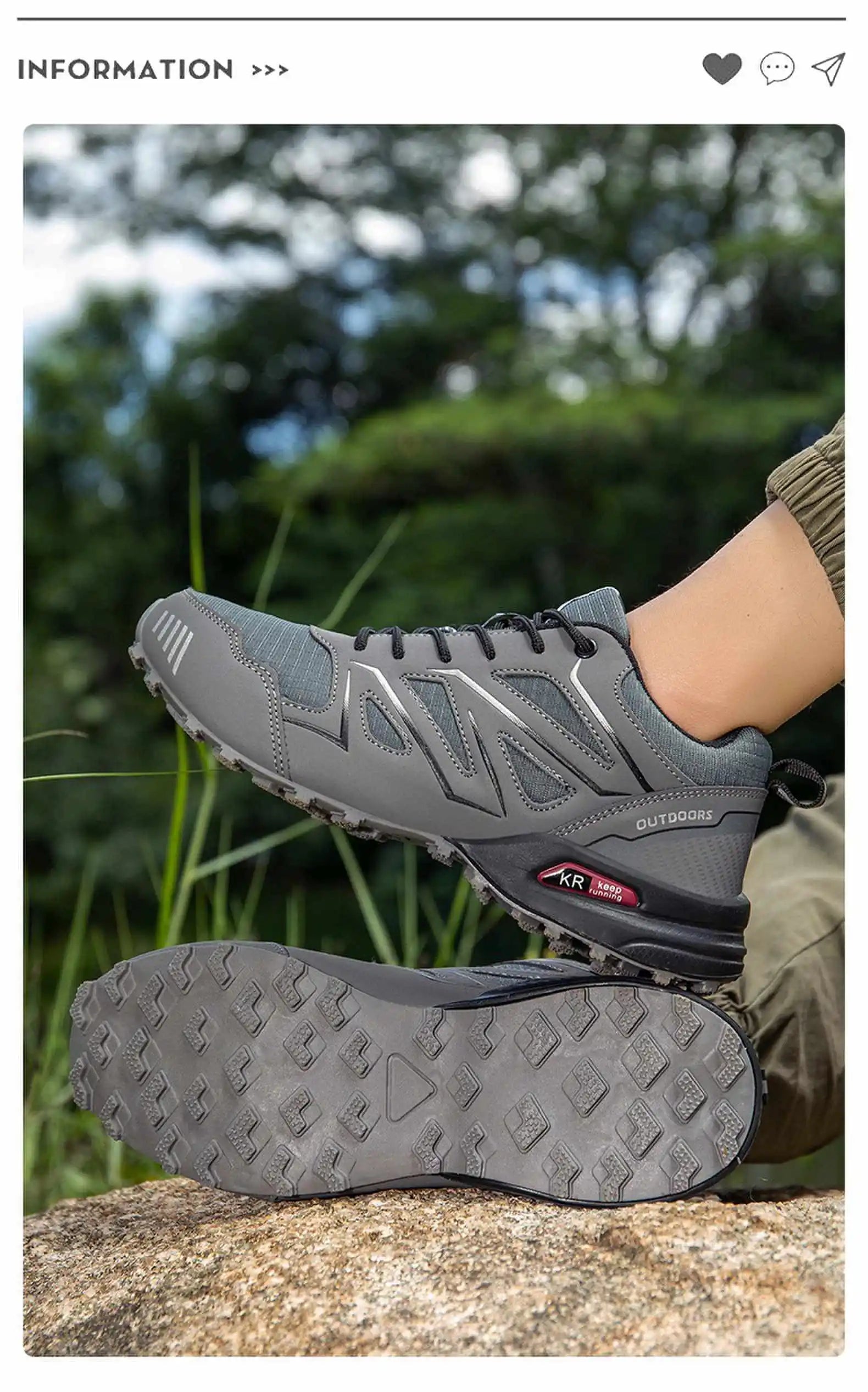 Men's Waterproof Hiking & Trekking Shoes – Tactical Outdoor Boots