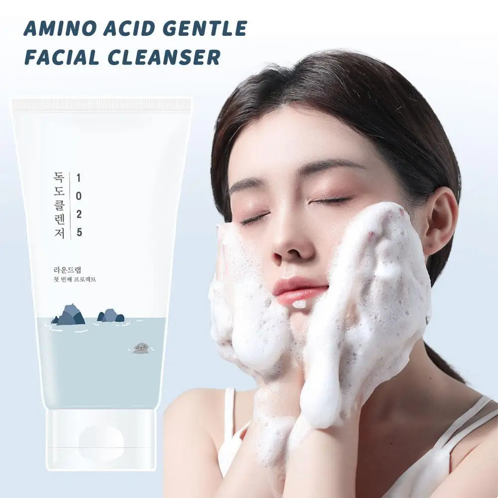 Korean ROUND LAB Birch Juice Skincare – Eye Cream, Moisturizer, Sunscreen & Cleanser