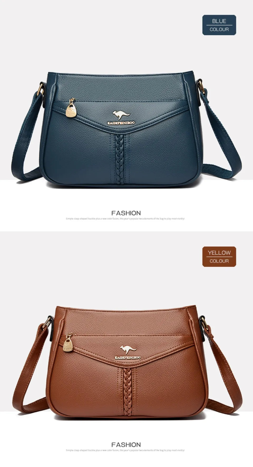 VANDERWAH Luxury PU Flap Shoulder Bag – Letter & Sequin Designer Crossbody Handbag for Women