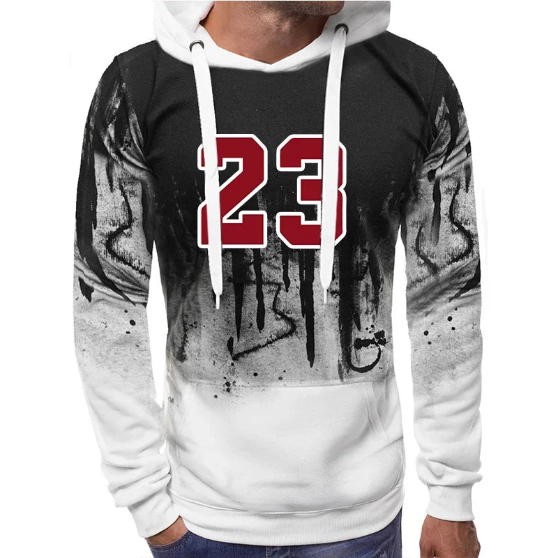 Men's Hoodie Sweatshirt & Jogger Sweatpants Set – Comfortable Autumn Winter Sportswear
