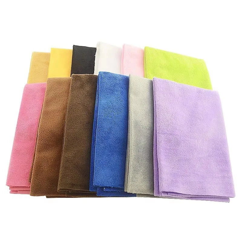 Solid Color Short Plush Velvet Fabric – Super Soft DIY Material for Toys, Cushions & Home Textiles