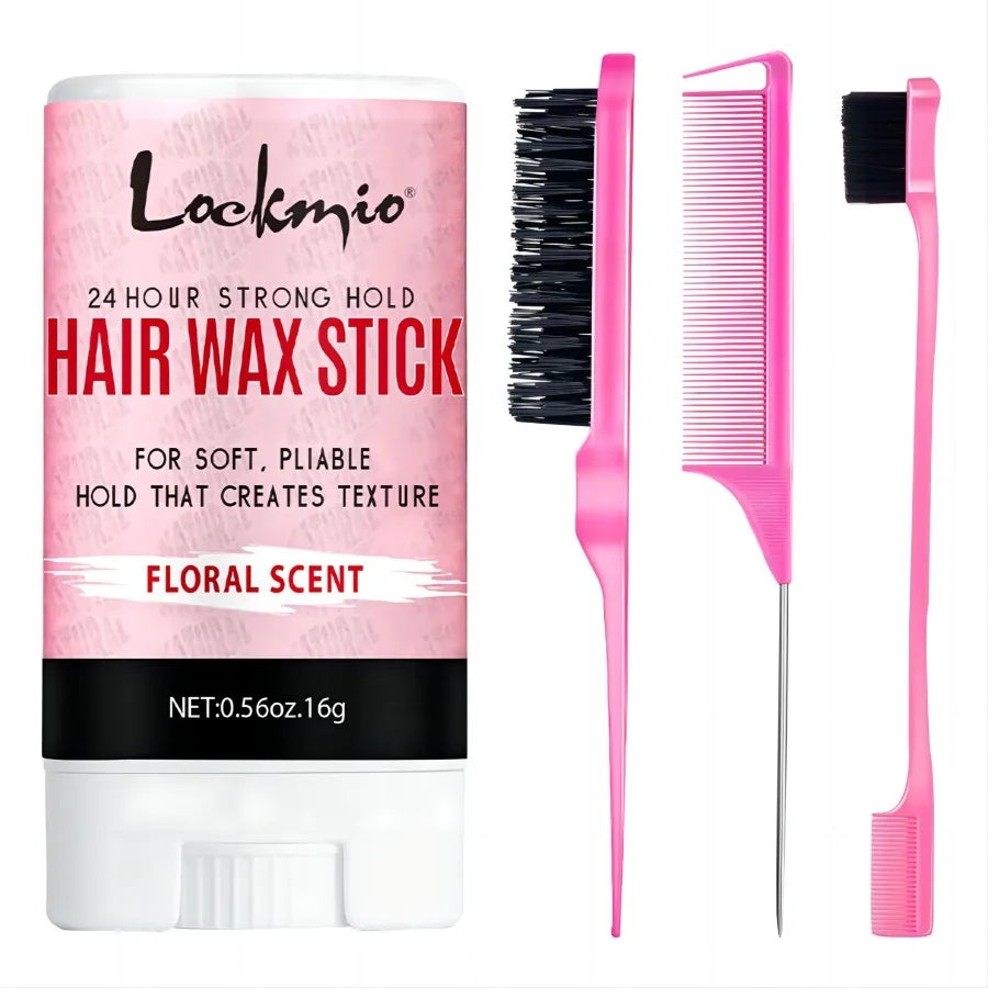 Professional Anti-Frizz Styling Wax for Women — Pomade for Natural Wigs & Broken Hair