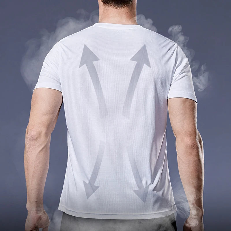 Men's Quick-Dry Compression Sports Running Shirt — Performance Base Layer