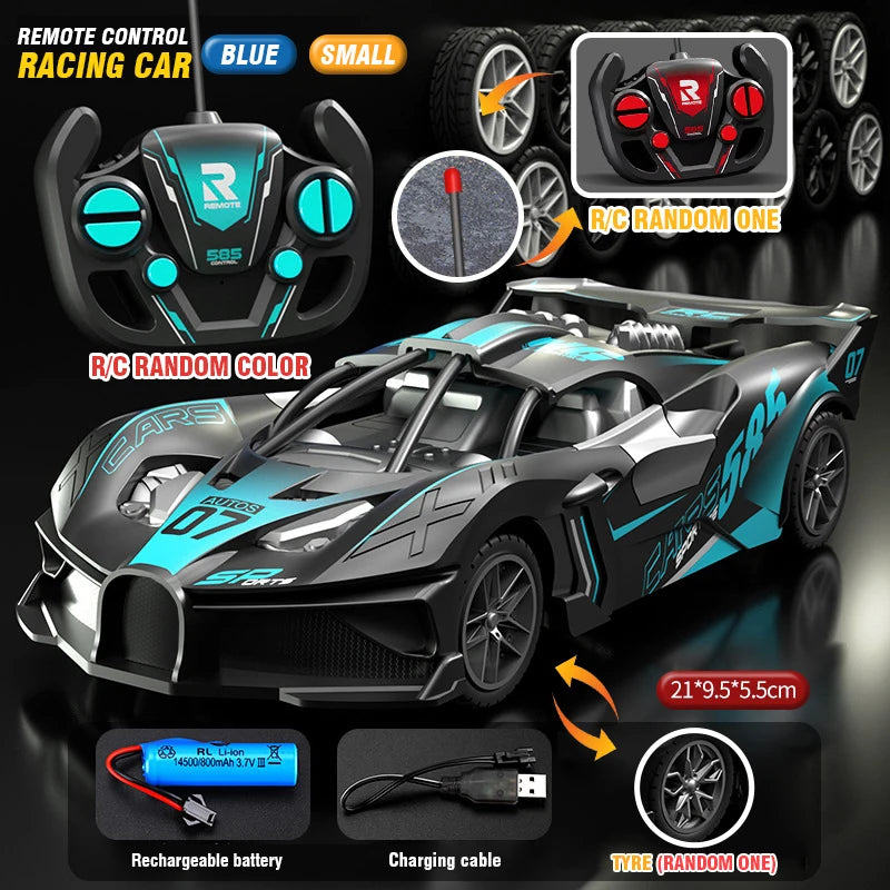 4CH High Speed RC Drift Racing Sports Car – Electric Remote Control Toy Vehicle for Boys & Kids
