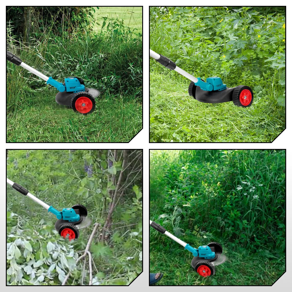 YOFIDRA 9" Brushless Cordless Electric Lawn Mower