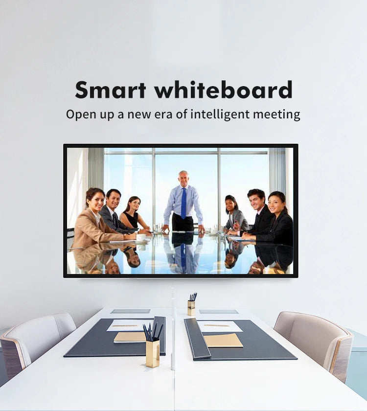TouchWo Interactive Whiteboard All-in-One Touch Computer – 32" to 65", 1080p, Office & Classroom