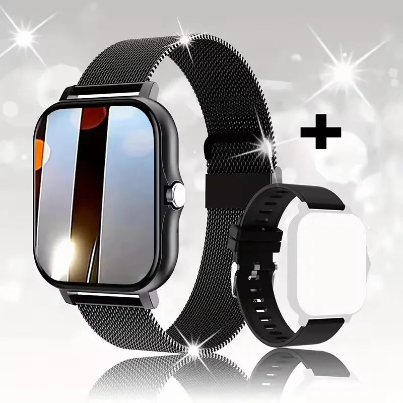 Smart Watch 2.01" HD Display | Answer Calls Sport Modes DIY Dial Weather Forecast Smartwatch