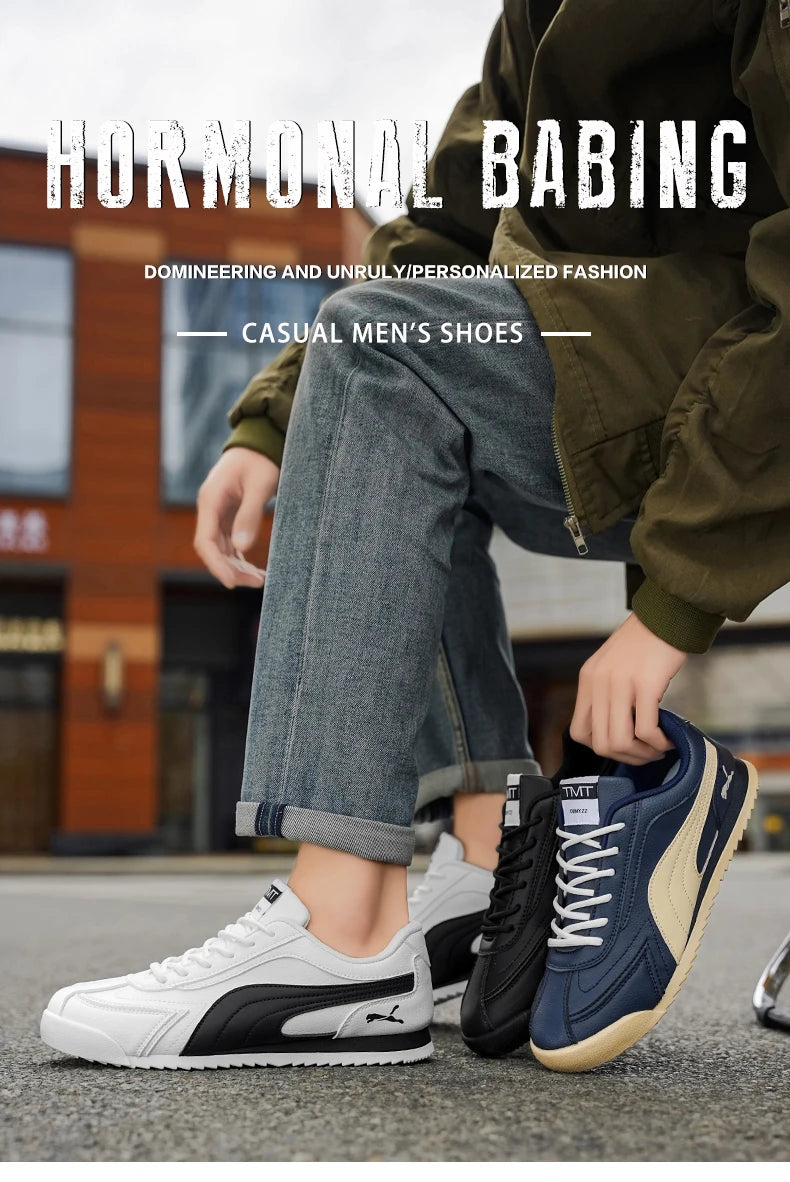 Men's Anti-Slip Casual Sneakers 2025 – Soft Sole Running & Walking Shoes