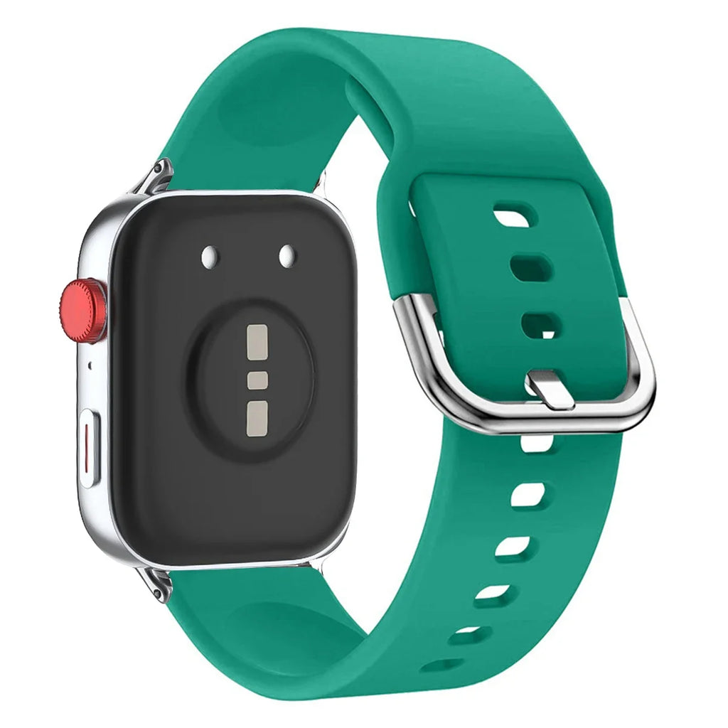 Silicone Sport Band for Huawei Watch FIT 1/2/3/4 Pro | Metal Buckle Replacement Bracelet Strap