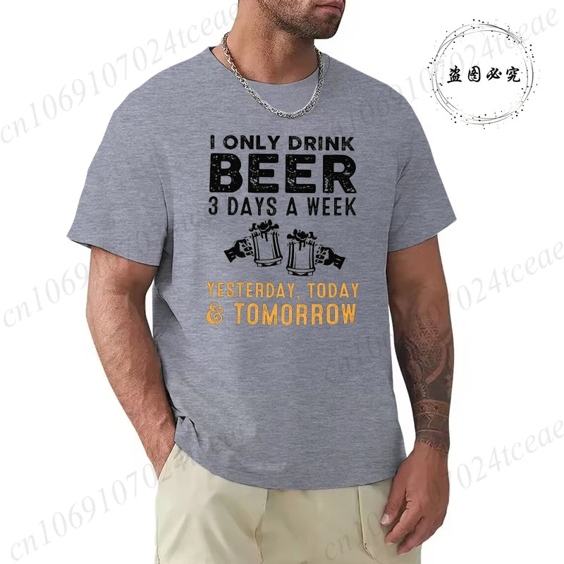 Beer Lover Graphic T-Shirt — Funny Unisex Casual Tee for Men & Women