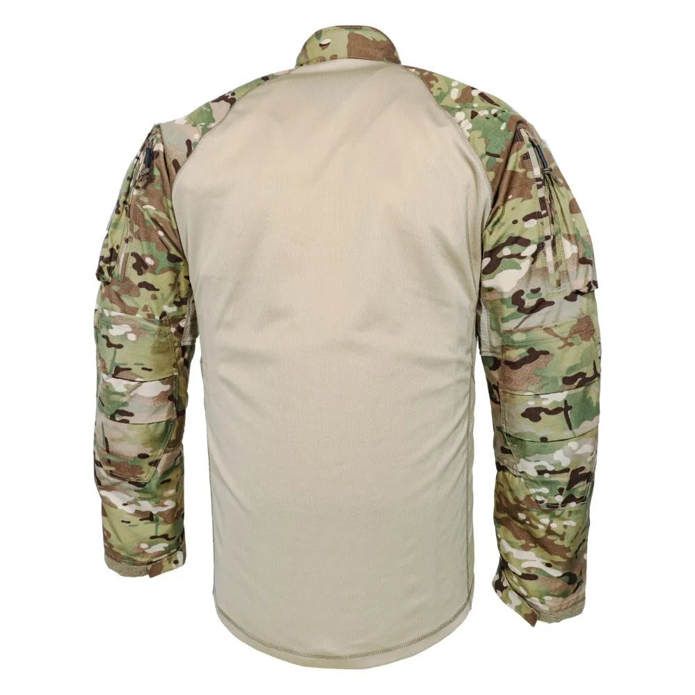 Men's Tactical Frog Suit Uniform Shirt & Cargo Pants 2-Piece Outdoor Set