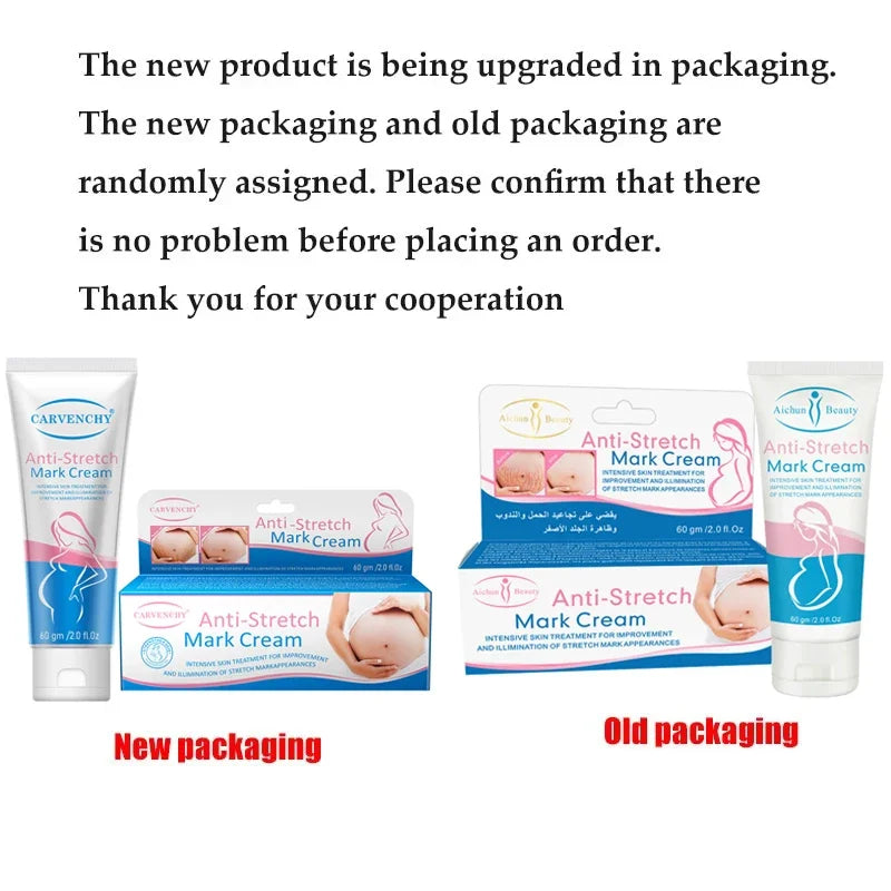 Snail Removes Stretch Mark Cream — Postpartum Repair, Anti-Aging & Firming Body Cream 60g