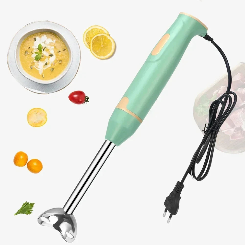 Immersion Hand Stick Blender — Electric Handheld Food & Vegetable Grinder for Smoothies & Sauces