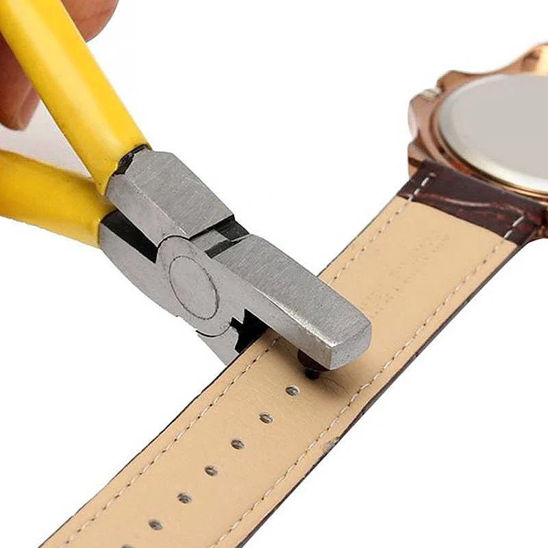 Universal Leather Watch Band Hole Punch Plier Tool