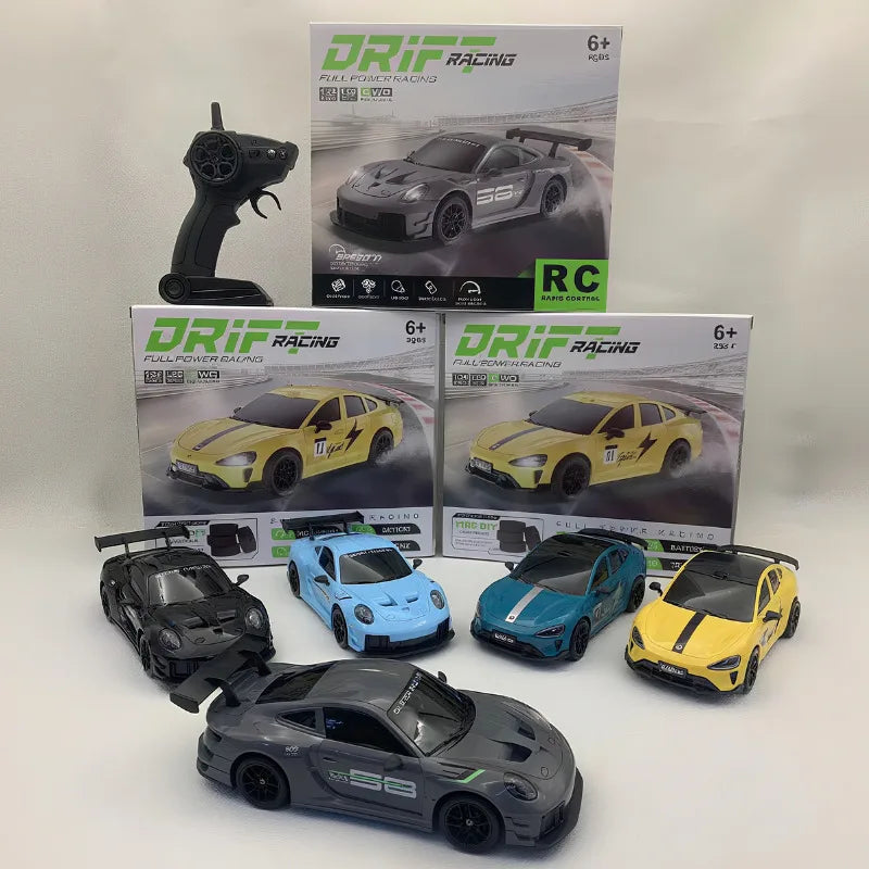 1:24 Scale RC Drift Racing Car – GT3 RS / Porsche 911 / SU7 High Speed Remote Control Models