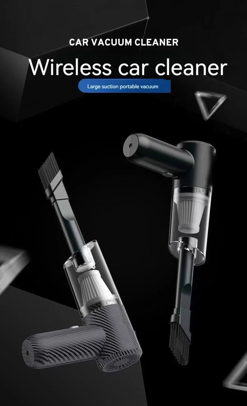 USB Rechargeable Handheld Vacuum – Car & Home
