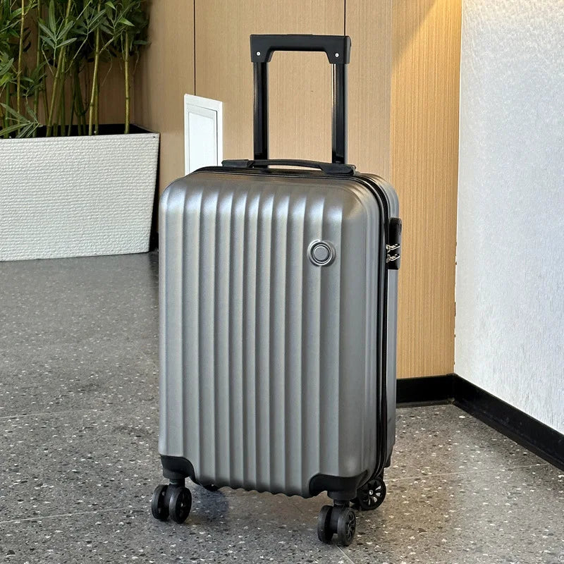 20" PC Hard Shell Carry-On Trolley Case — Compression Resistant
