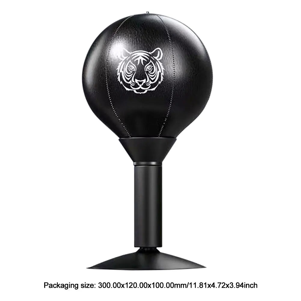 Desk Boxing Punch Ball – Free Standing Stress Relief Punching Bag for Kids, Office & Home