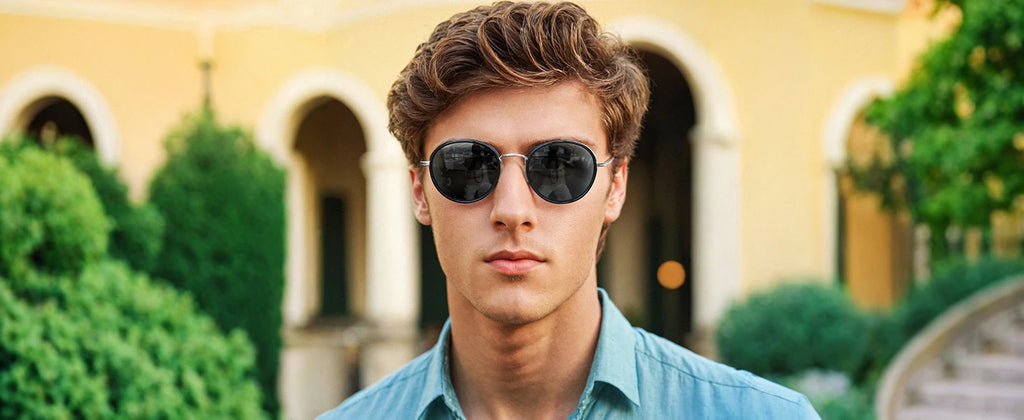 ZENOTTIC Steampunk Round Polarized Sunglasses | Mirror Vintage Shades UV400 for Men & Women