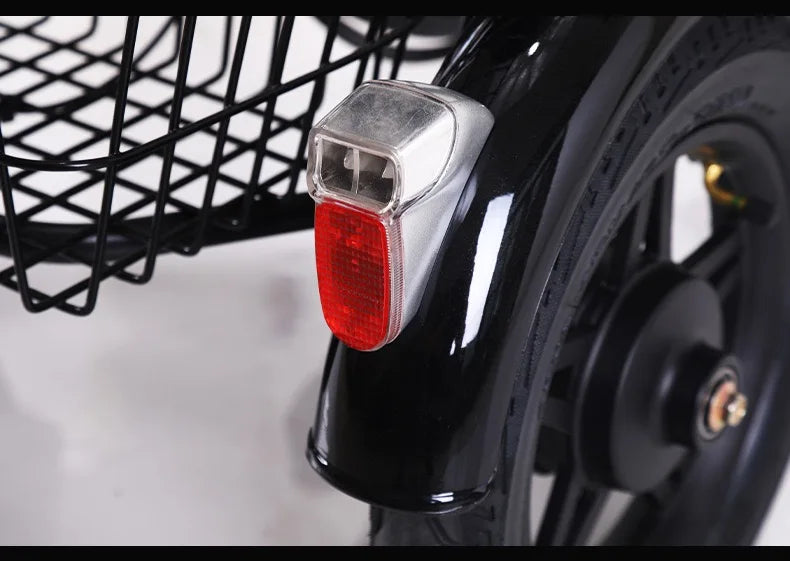 3-Wheel Electric Mobility Scooter for Adults, Folding Long-Range Design