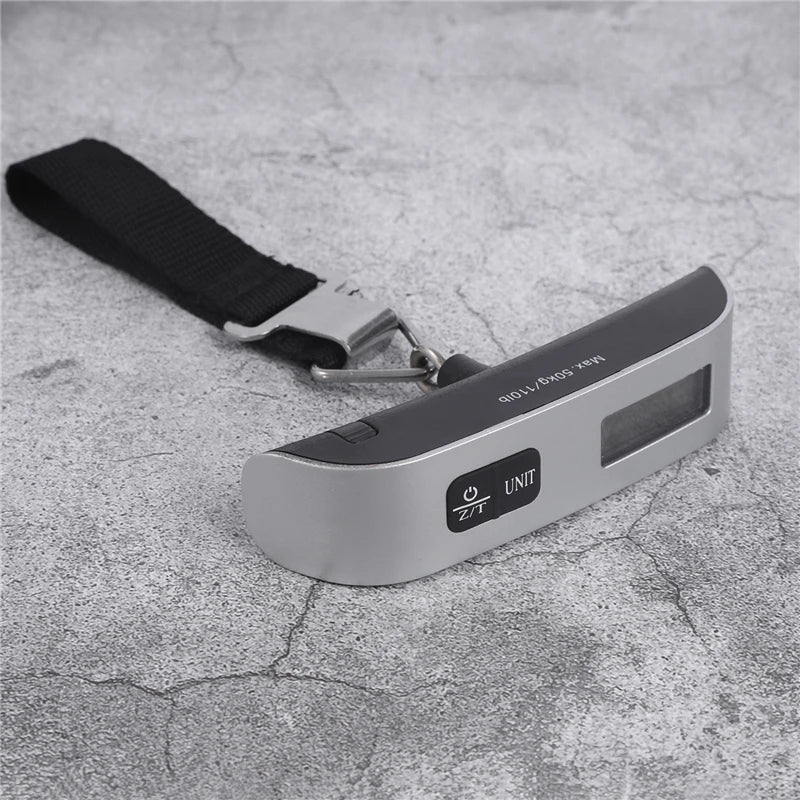 Portable Digital Luggage Scale – 110 lbs LCD Baggage Checker
