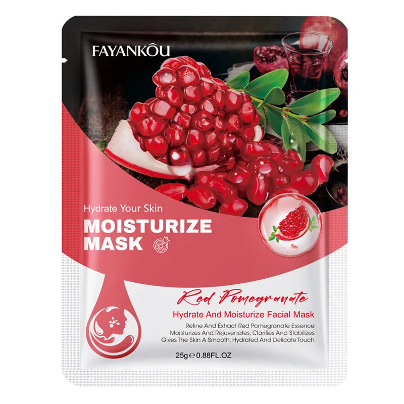 Fruit Facial Sheet Masks — Moisturizing 10 Pack