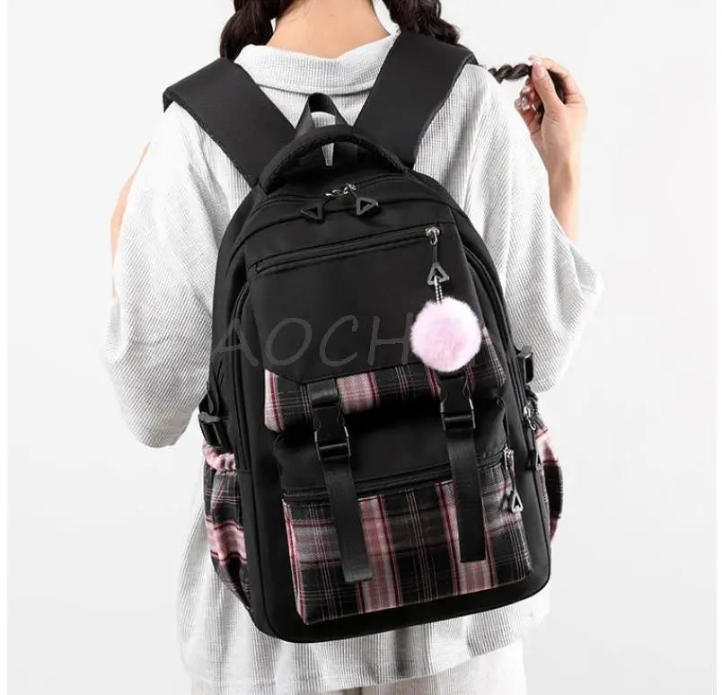 Capybara Print Women's Laptop Backpack – Large Capacity School Bag