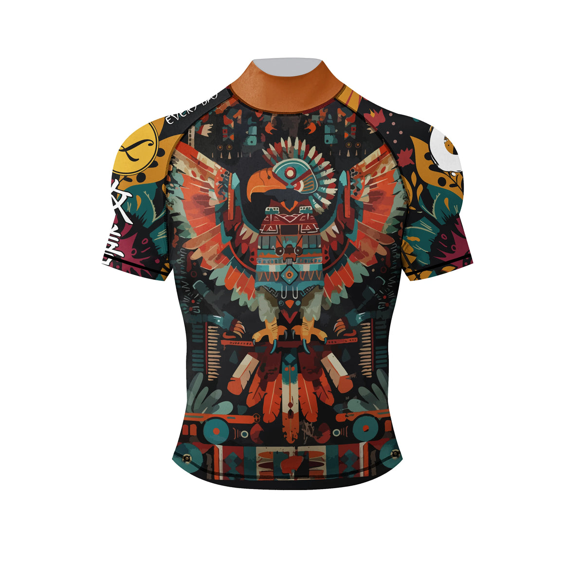 Men's MMA Rash Guard 4-Piece Fight Set – Sublimation Print Grappling Suit
