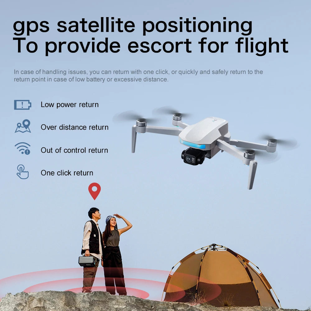 S-X1 GPS Drone with Dual Camera & 180° Tilt