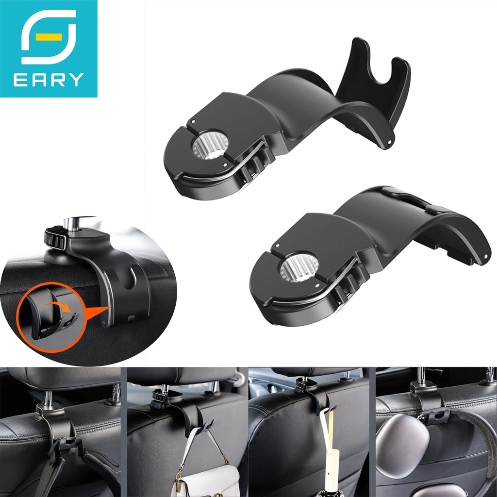 Car phone holder with EARY branding on a white background