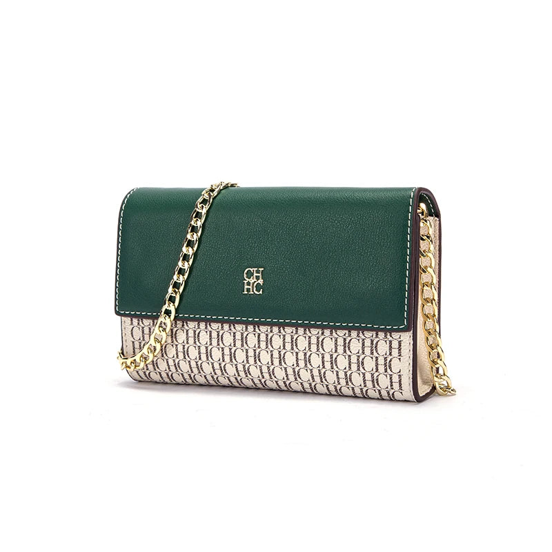 Women's Magnetic Flip Chain Shoulder Bag – Small Square Crossbody Wallet Bag