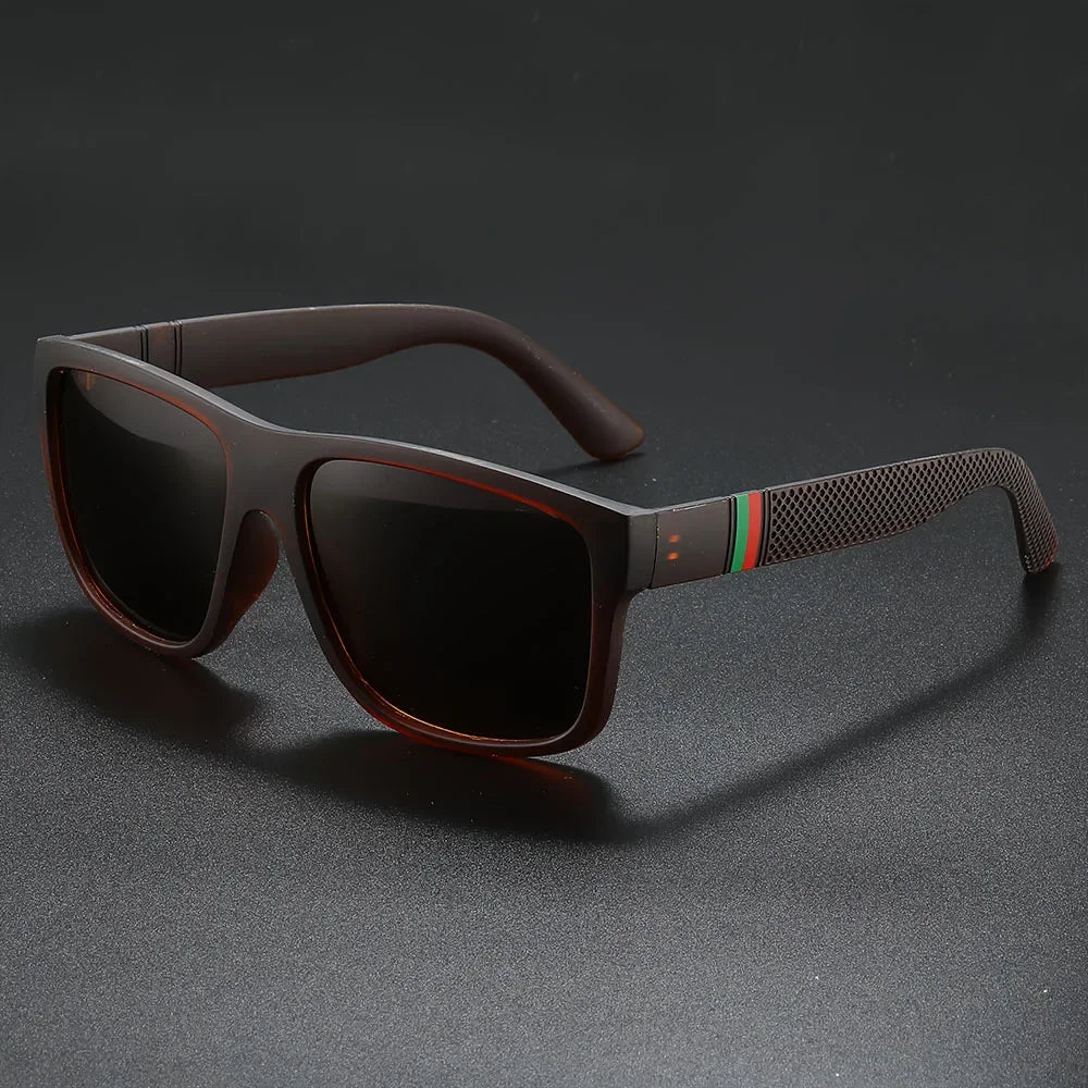 Polarized Fashion Sunglasses — UV Protection Square Frame for Men & Women