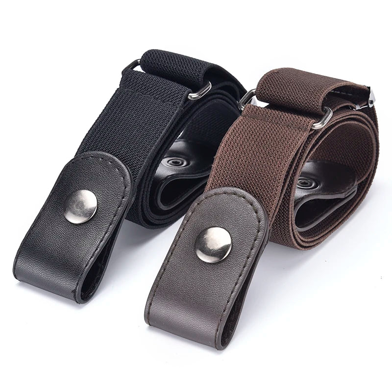 No-Buckle Elastic Invisible Belt for Men & Women