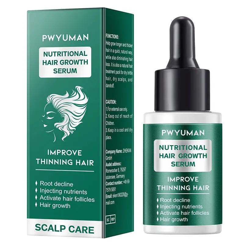 7-Day Ginger Hair Growth Serum — Fast-Acting Anti-Hair Loss & Scalp Treatment