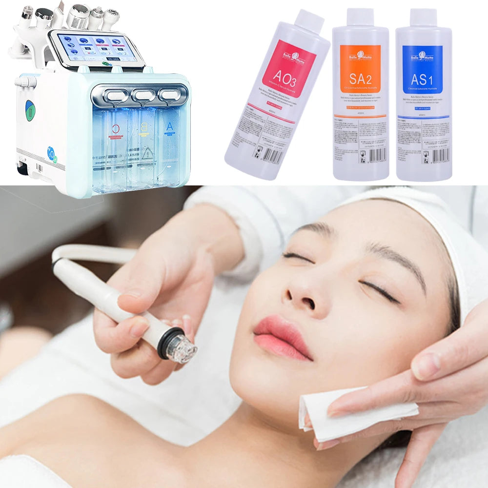Hydra Facial Aqua Peel Solution Set — 1200ml 3-Pack