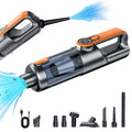Wireless Car Vacuum Cleaner – One-Button Dust Dump, High Power Large Suction Mini Handheld