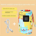 USB Portable Baby Bottle Warmer with Insulated Bag – Travel Nursing Bottle Heater for Stroller, 0–36 Months