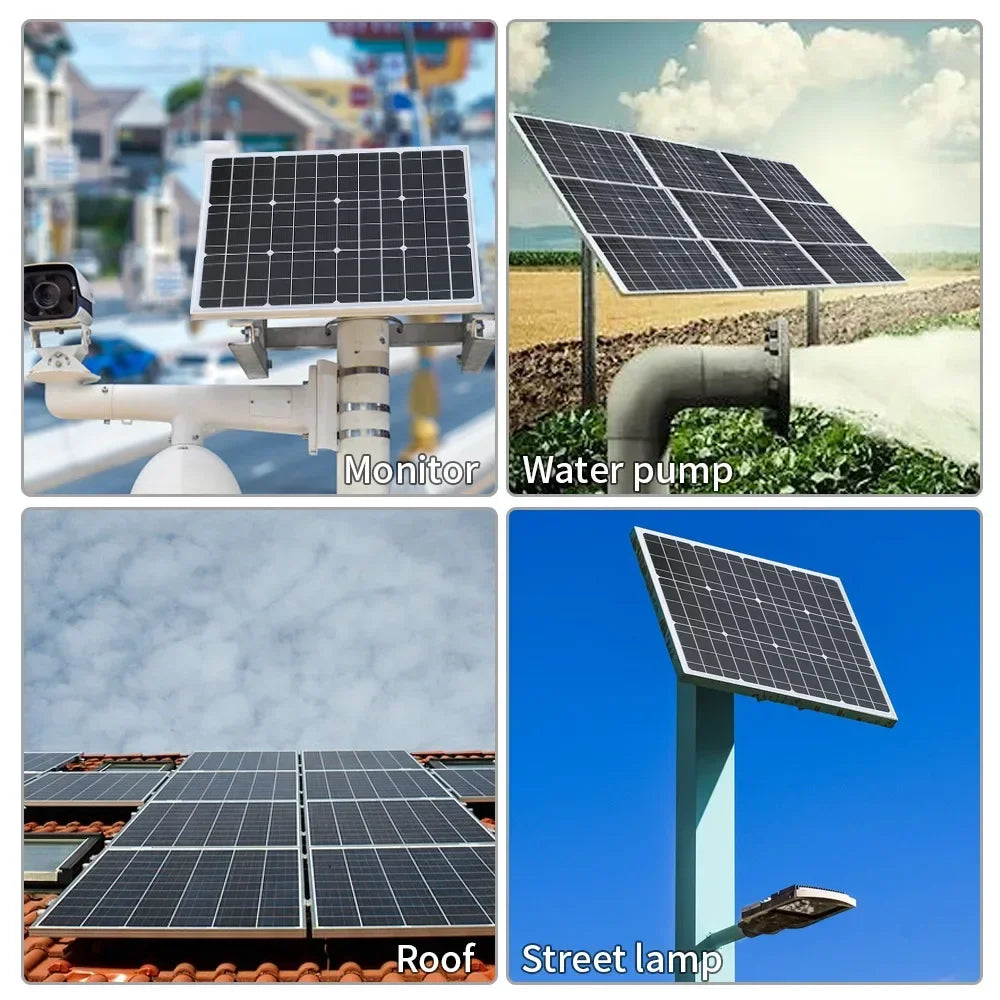 3000W Ultra High Power Solar Panel – 12V/24V Efficient Charging for Home, Camping & Off-Grid