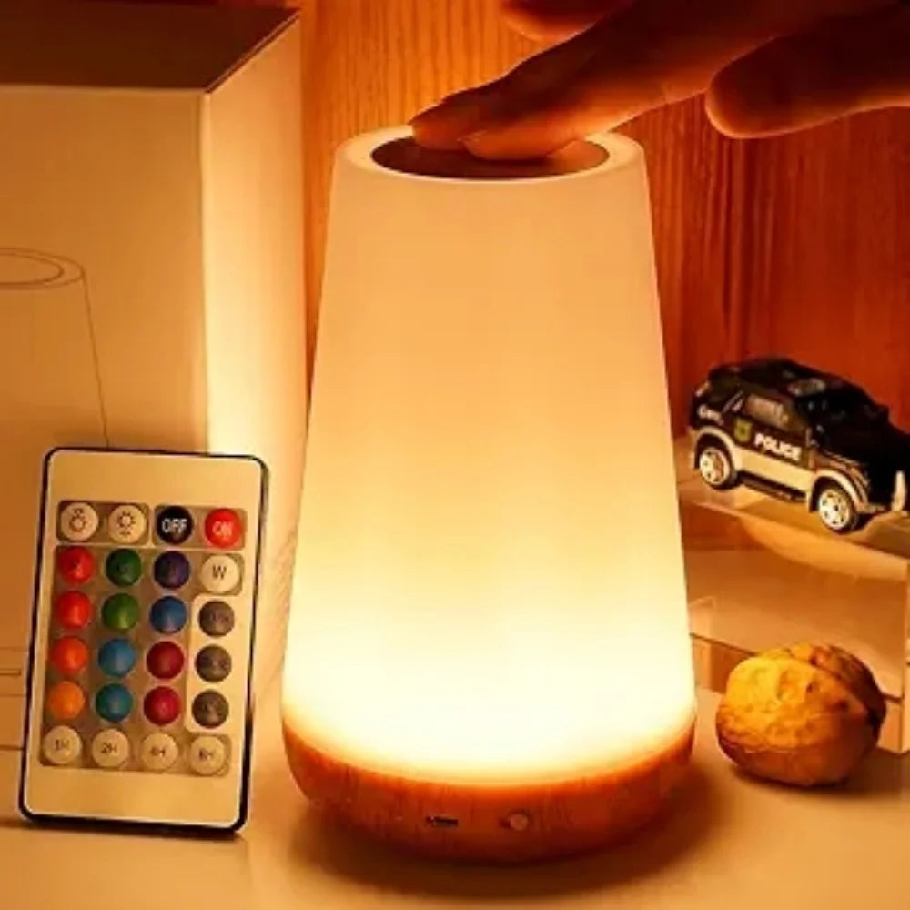 RGB Touch Lamp – 13 Colors & Adjustable Brightness
