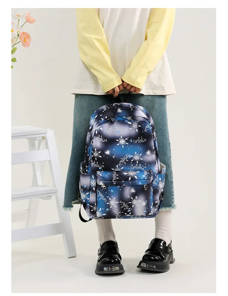 KPop Demon Hunter 3-Piece Backpack Set – School Bag, Shoulder Bag & Clutch