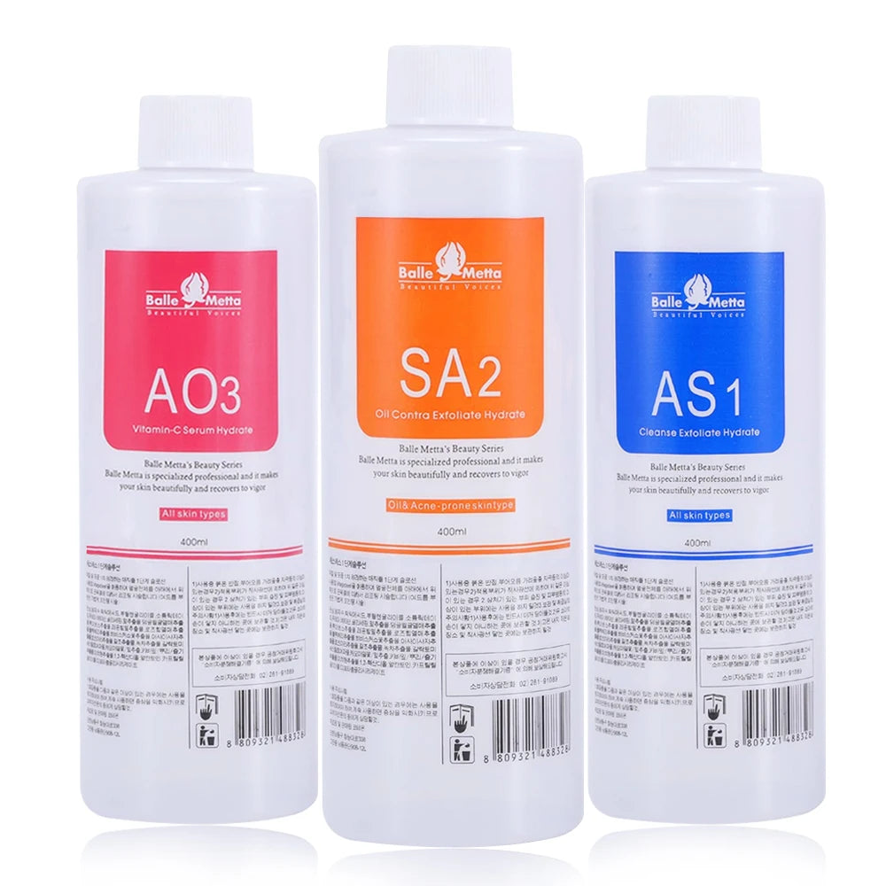 Hydra Facial Aqua Peel Solution Set — 1200ml 3-Pack