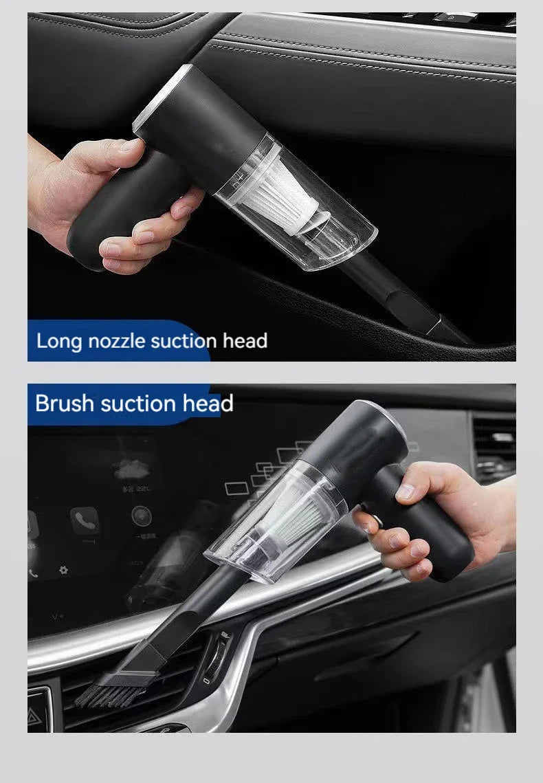 USB Rechargeable Handheld Vacuum – Car & Home